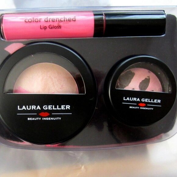 Laura Geller Other - Laura Geller - It's A Pink Thing - Makeup Set with cosmetic bag